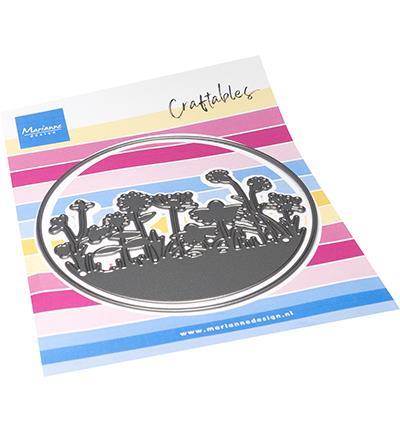 Šablone MD Craftable, Silhueta cvetoče trave