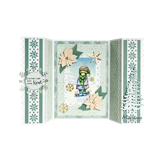 Šablona MD Craftable: Snežinke