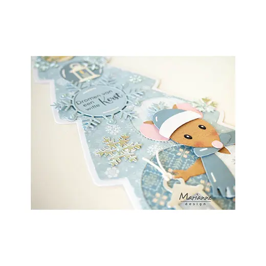 Šablona MD Craftable: Snežinke