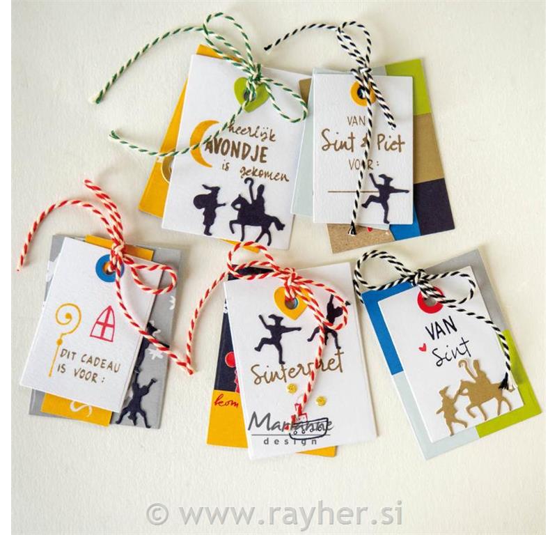 Šablona MD Craftable: Darilne etikete