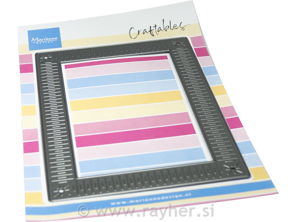 Šablona MD Craftable: Okvir za tresočko A6