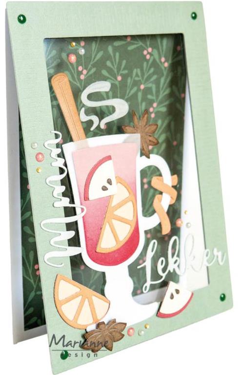 Šablona MD Craftable: Okvir za tresočko A6