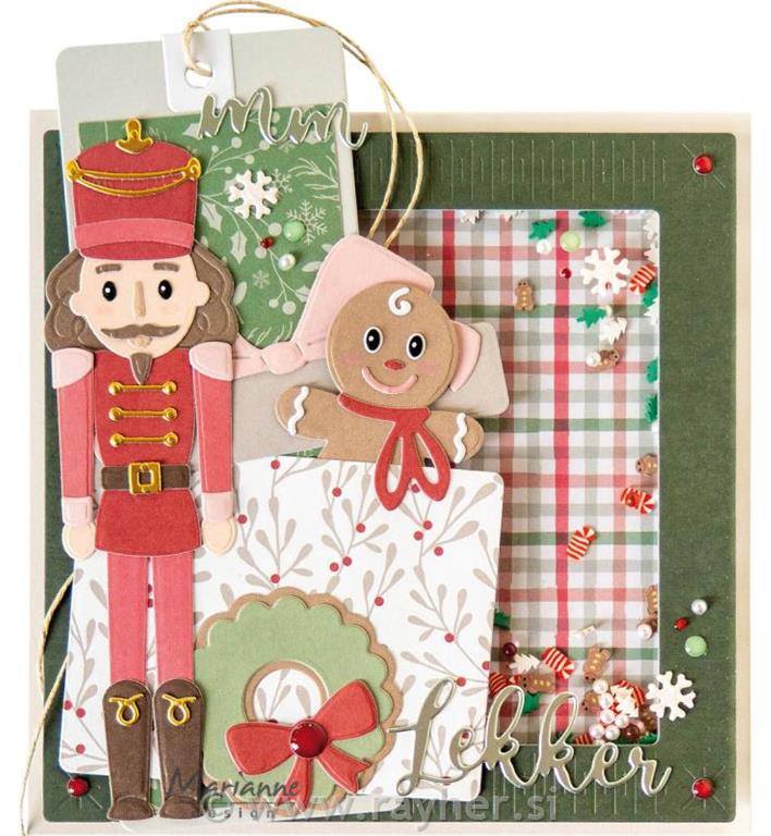 Šablona MD Craftable: Okvir za tresočko - kvadrat