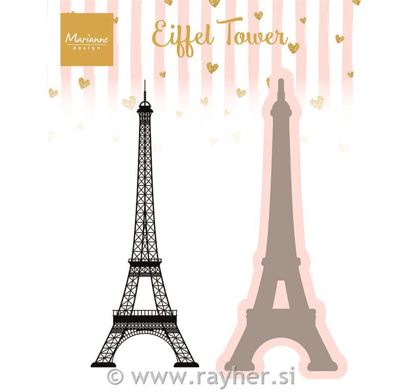 Štampiljke in rezalne šablone: Eifflov stolp