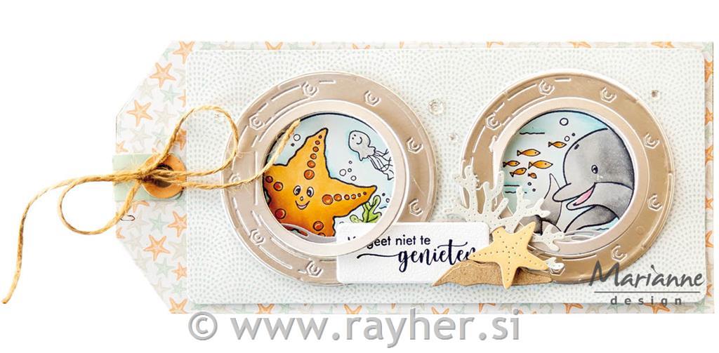 Clear Stamp: Animals by the coast