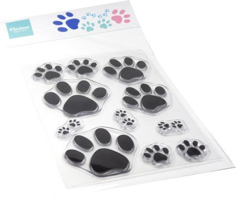 Clear Stamp: Paw Prints