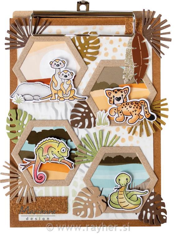 ŠTAMPILJKA IN ŠABLONA MD, PLAZILCI