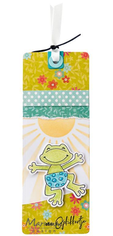 CLEAR STAMP & DIE - FROGS