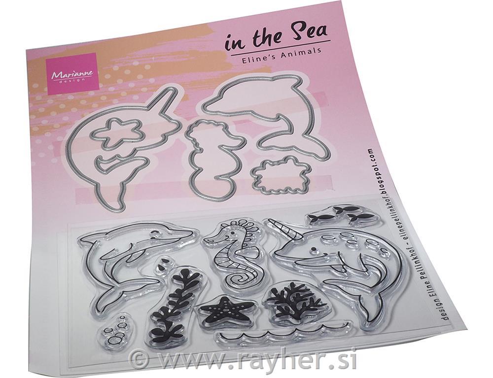 CLEAR STAMP & DIE - In the sea