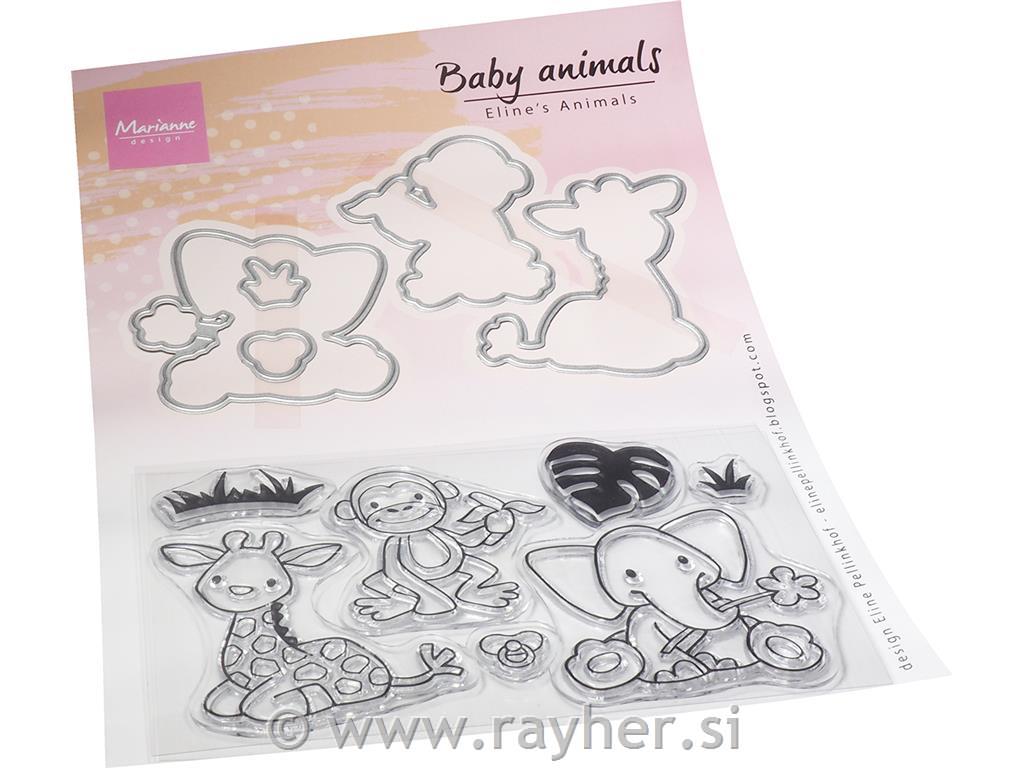 Štampiljka in šablona MD, Živalski mladički