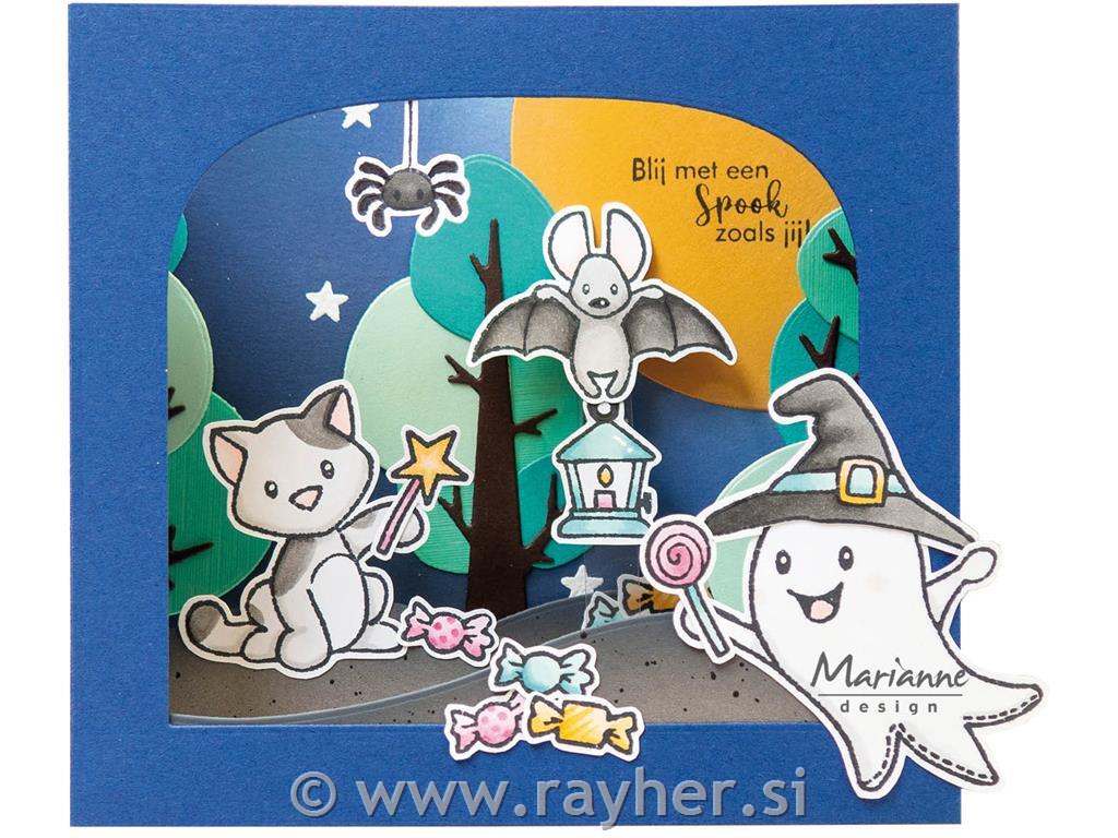 CLEAR STAMP & DIE - Halloween