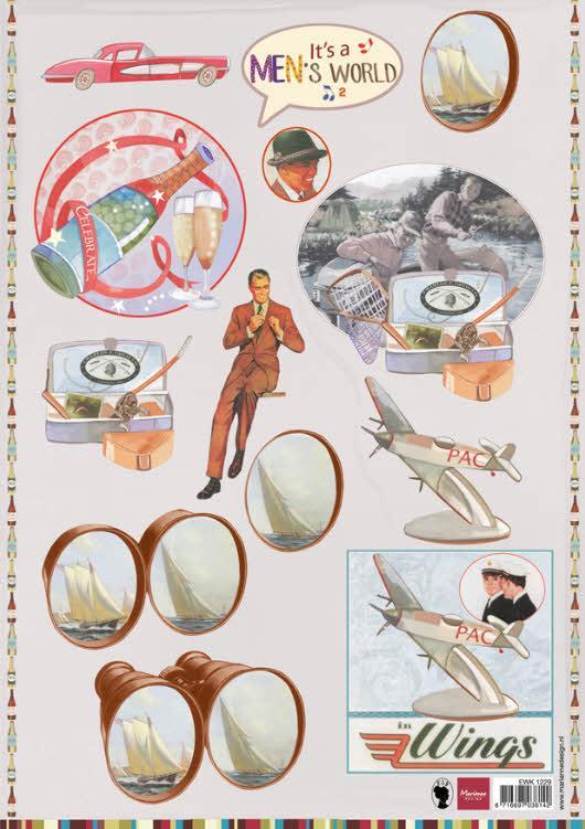 LIST S SLIČICAMI, MOŠKI SVET 2