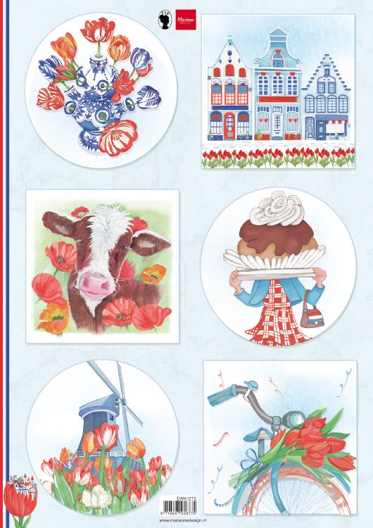 LIST S SLIČICAMI, TULIPANI