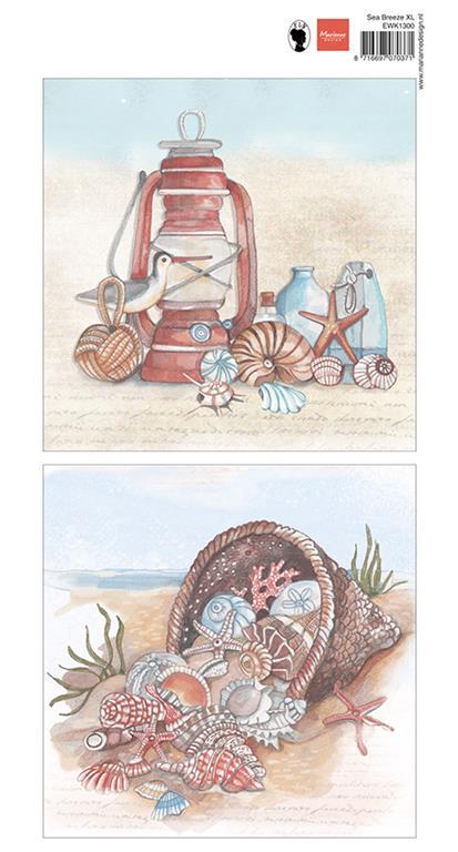 List s sličicami: Sea Breeze