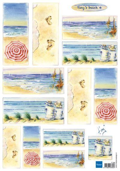 DECOUPAGE PAPER BEACH 2