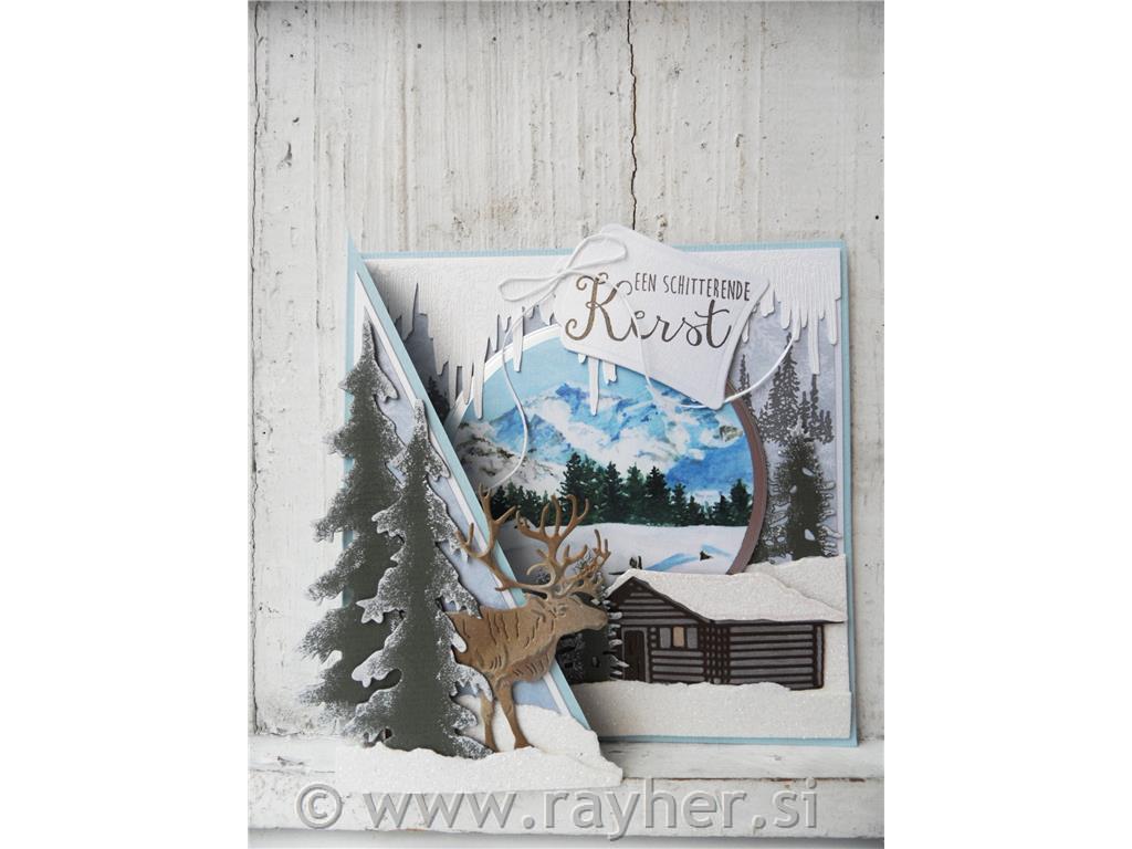 LIST S SLIČICAMI, ZASNEŽENO GOROVJE