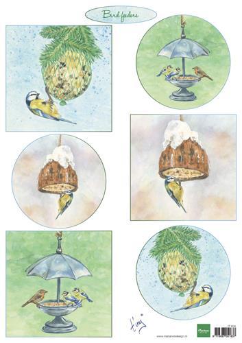 LIST S SLIČICAMI, NAHRANIMO PTIČKE