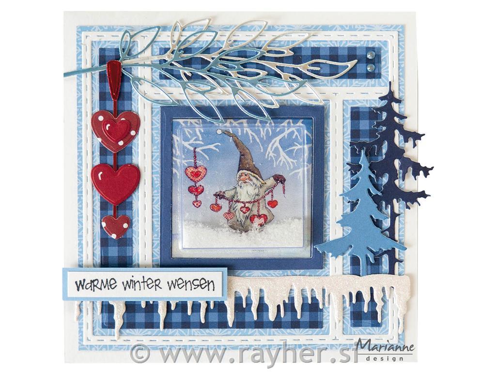 Shaker Windows - Square, 9 cm