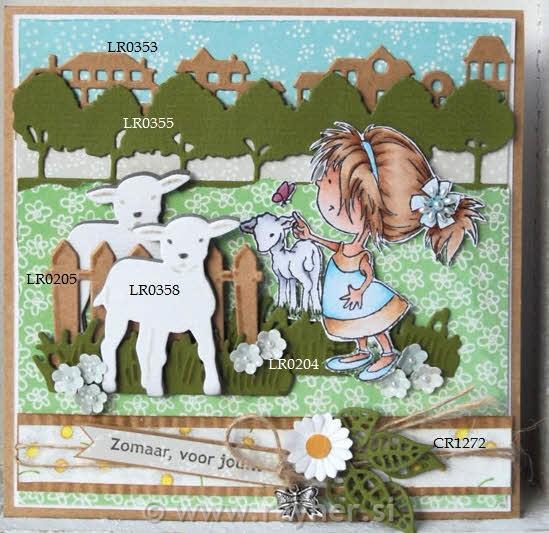 ŠABLONA MD CREATABLES, DREVESA, HORIZONT