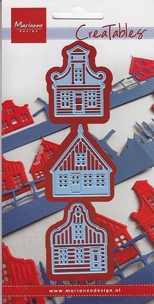 ŠABLONA MD CREATABLES,HIŠKE; SET3