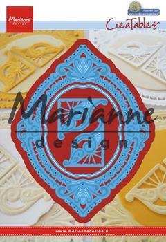 ŠABLONA MD CREATABLES, PETRA'S OVAL