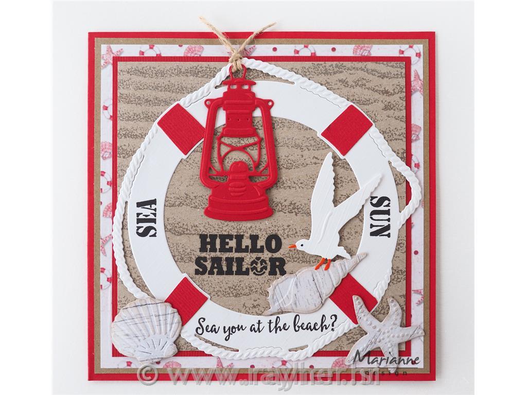 ŠABLONA MD CREATABLES, NAVTIČNI SET