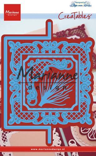 CREATABLE DIE - Anja's folding dieAnja's vertical folding die (square)