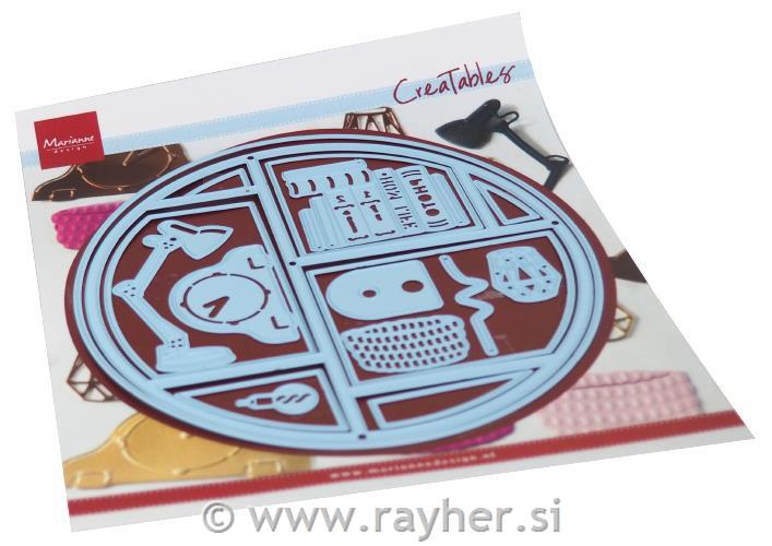 CREATABLE DIE: CIRCLE LAYOUT