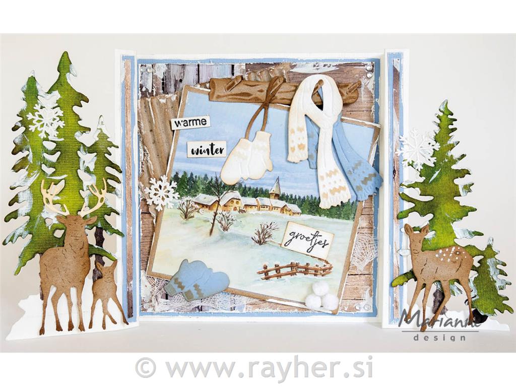 ŠABLONA MD CREATABLES, SMREKOV GOZD