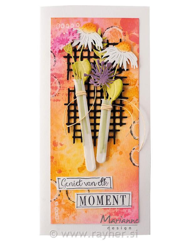 ŠABLONA MD CREATABLES, EPRUVETA ZA CVETJE