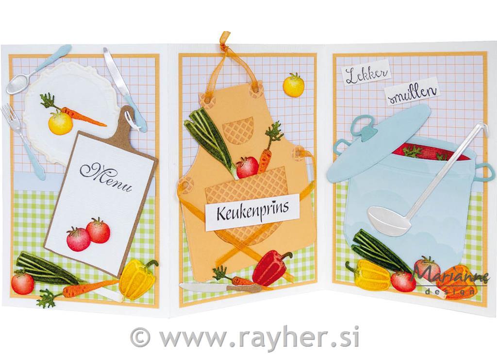 Šablona MD Creatable: Zelenjava