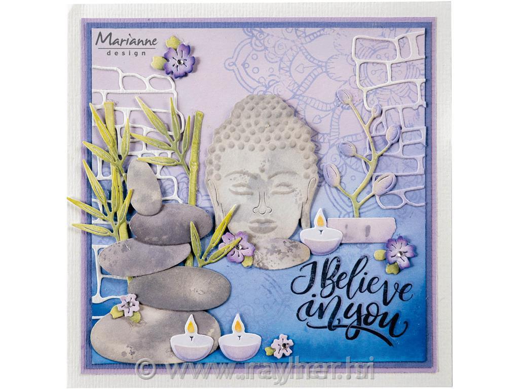 Creatable Die: Buddha & balancing stones