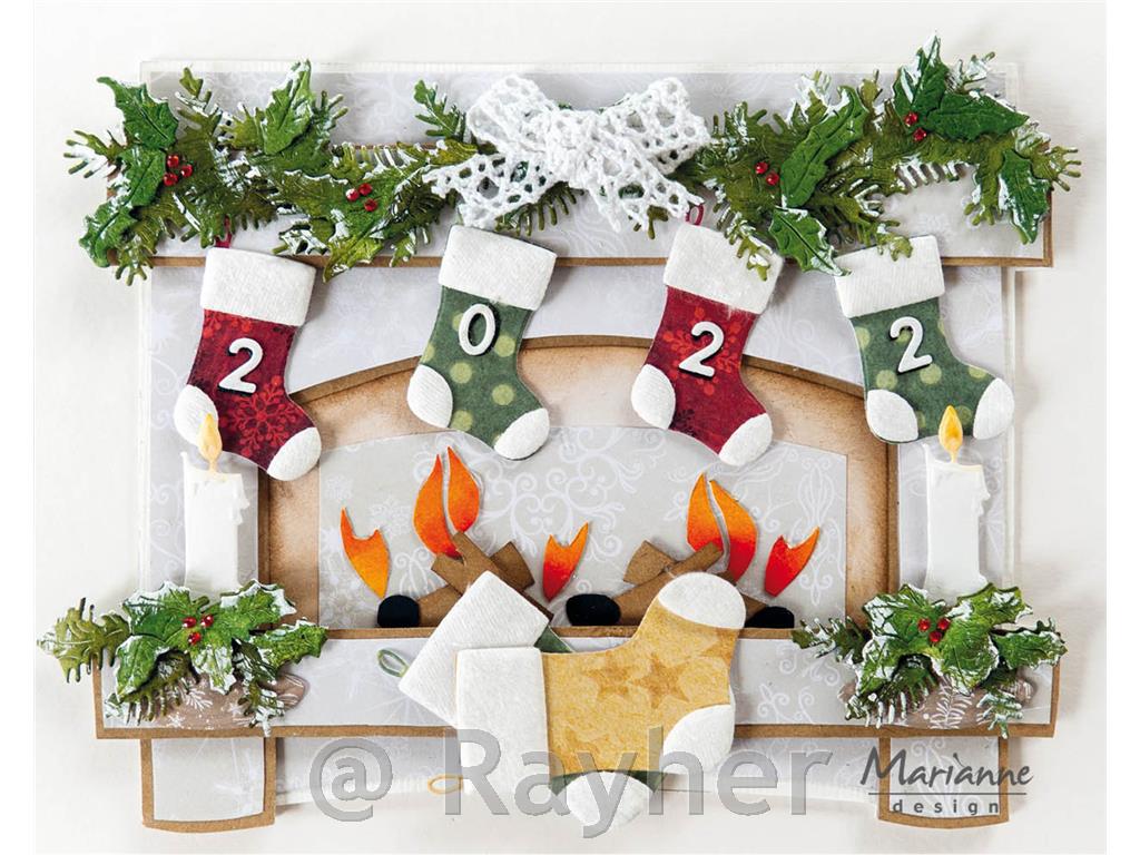 Šablona MD Creatable: Božična nogavica