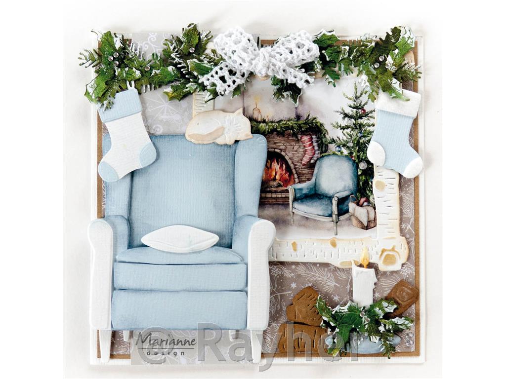 Šablona MD Creatable: Božična nogavica