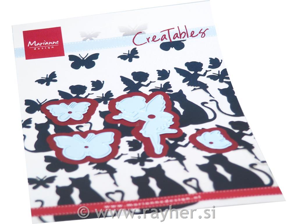 Šablona MD Creatable: Vila & Metulji