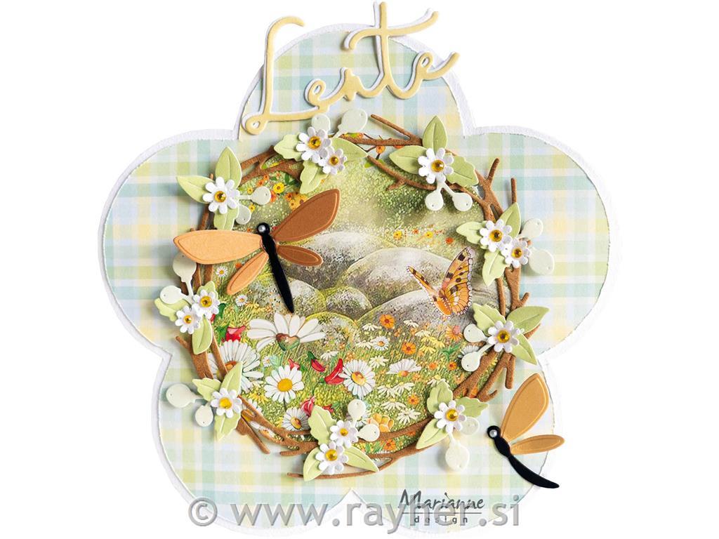 Creatable Die: Spring Wreath