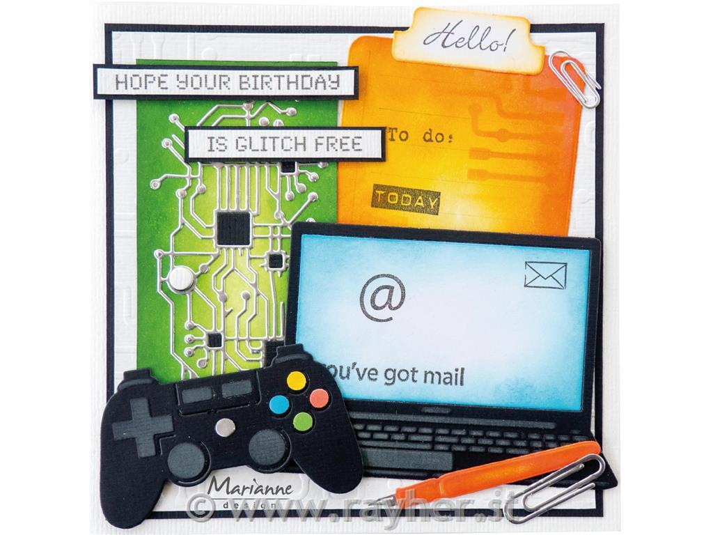 Šablona MD Creatable: Igralna konzola