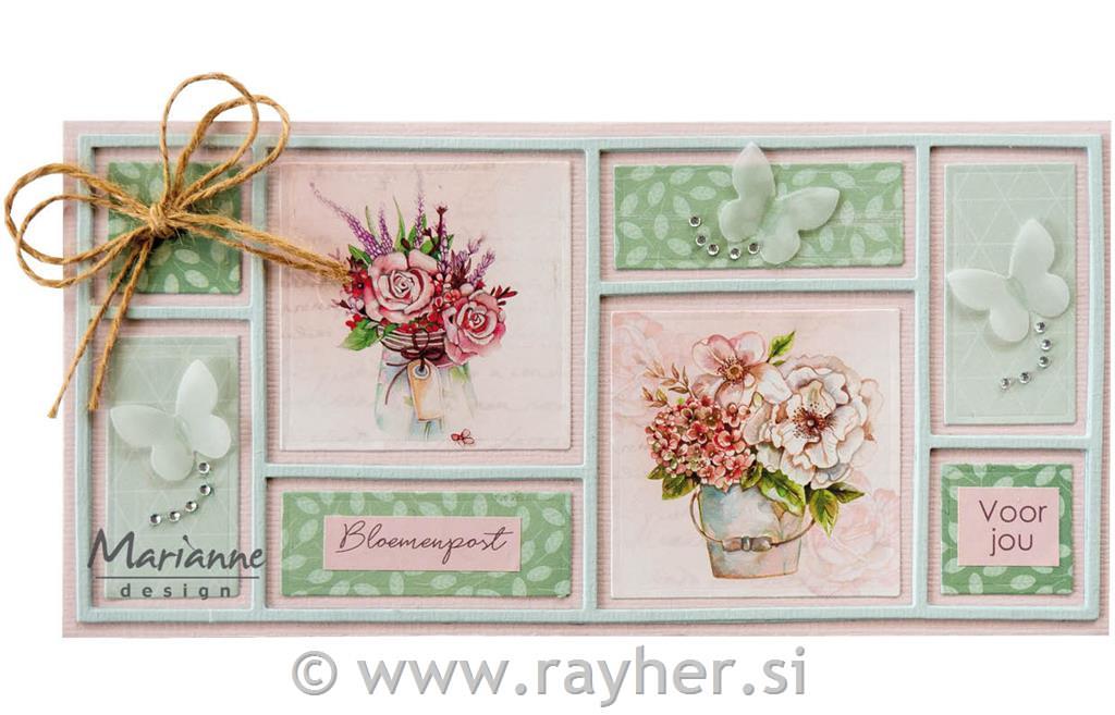 Šablona MD Creatable: Kvadrati in pravokotniki