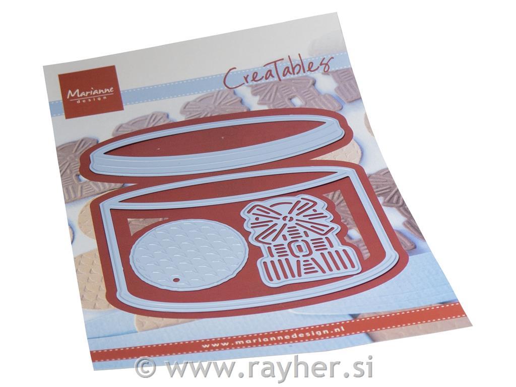 Šablona MD Creatable: Posoda za piškote