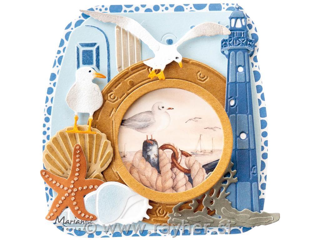 Šablona MD Creatable: Ladijska lina