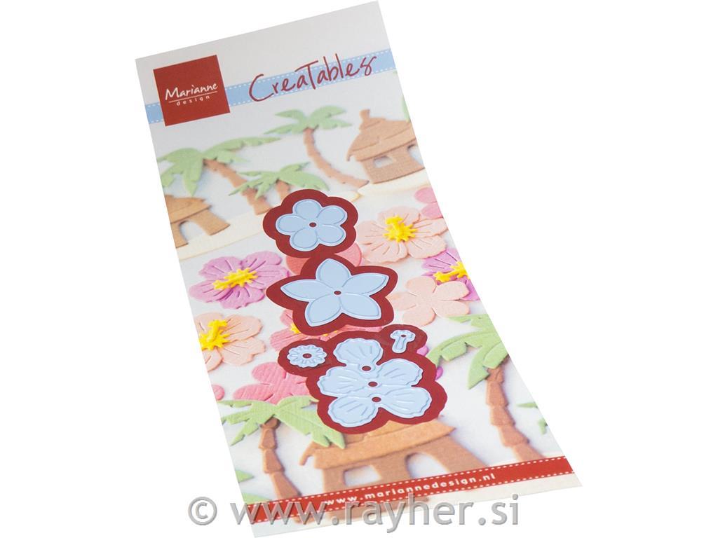 Šablona MD Creatable: Tropsko cvetje