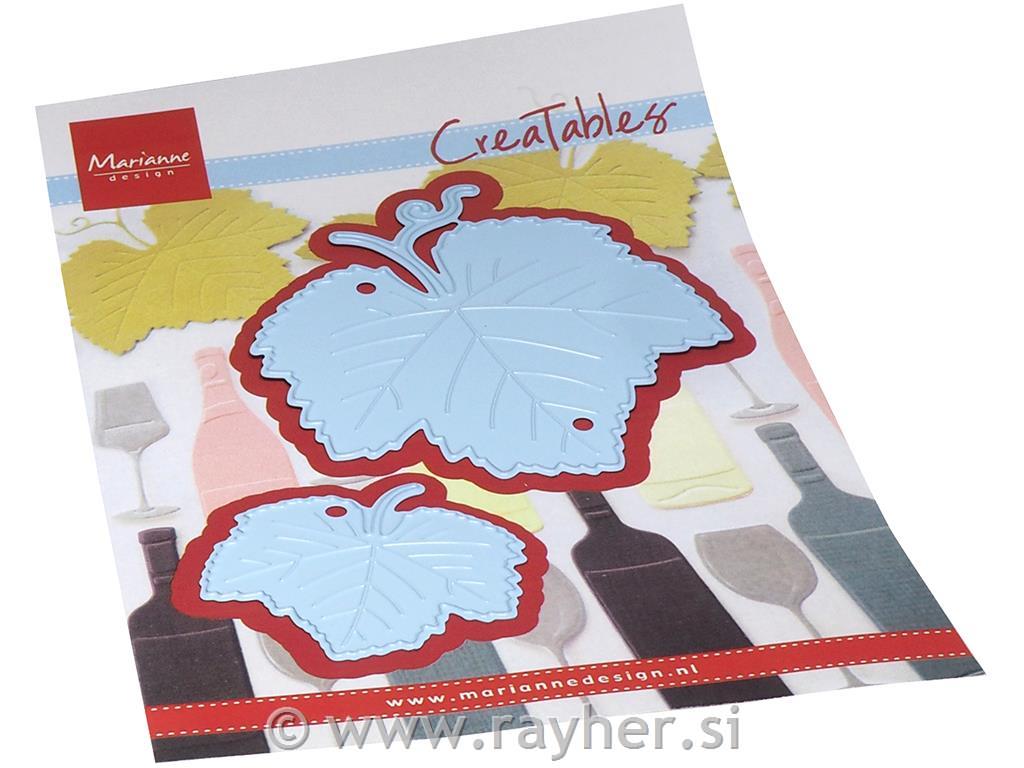 Creatable Die: Grape leaves