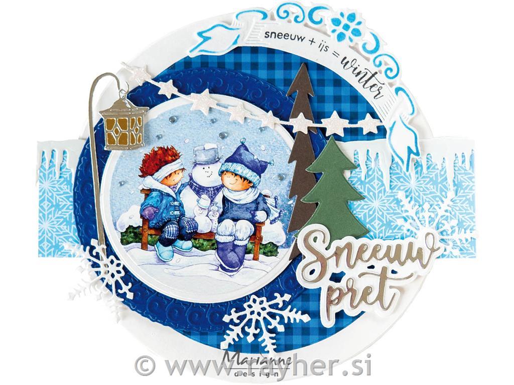 Creatable Die: Winter lantern