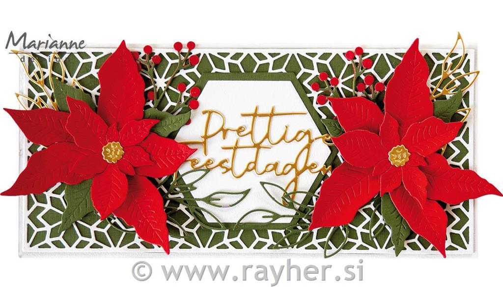 Šablona MD Creatable: Božična zvezda