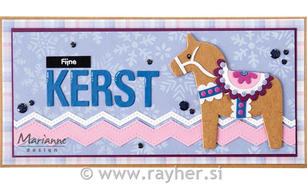 Creatable Die: Zig zag strips