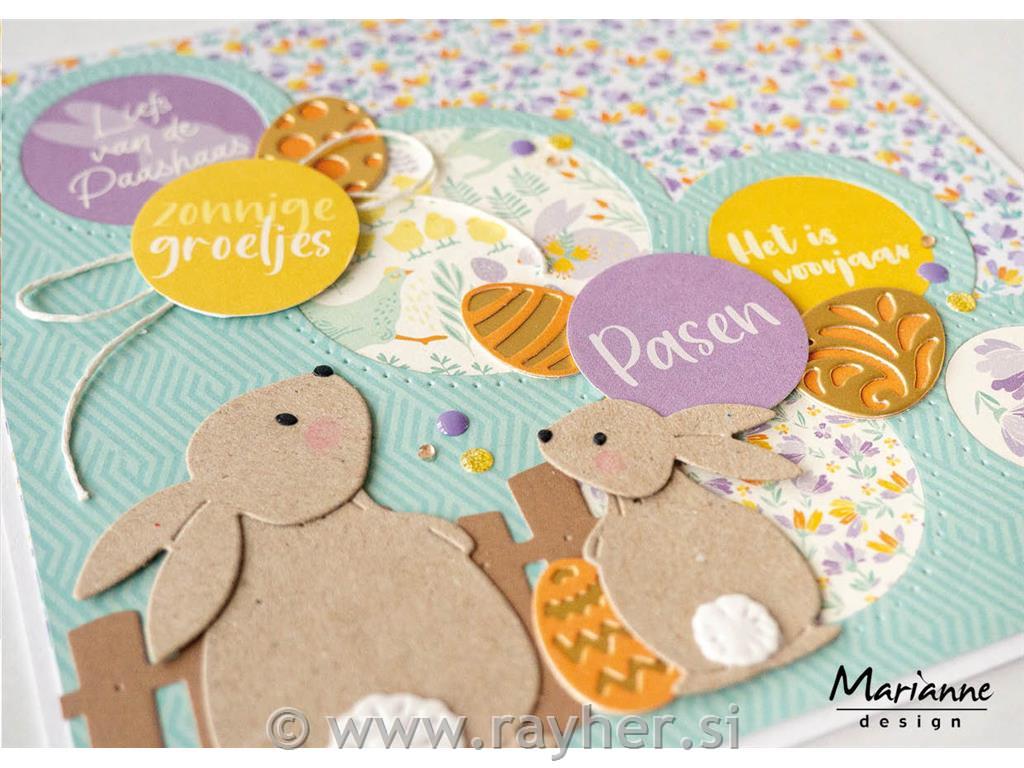 Šablona MD Creatable: Zajčki