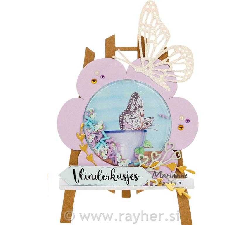 Šablona MD Creatable: Metulj v letu