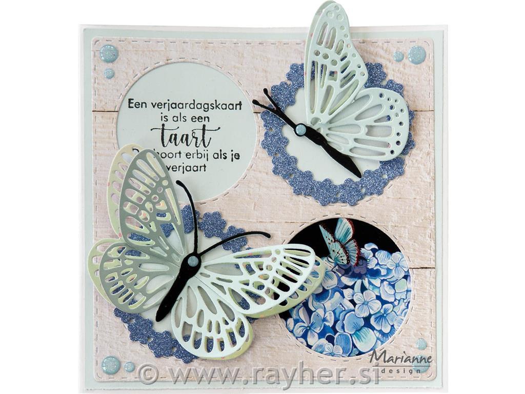 Šablona MD Creatable: Metulj v letu