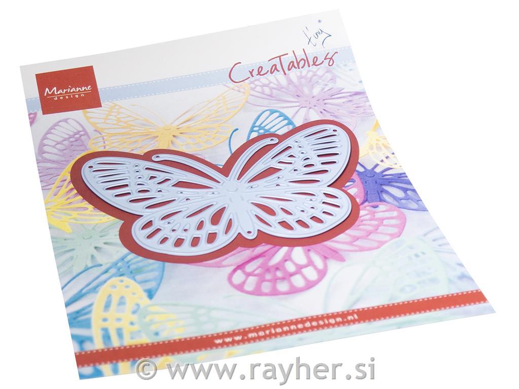 Šablona MD Creatable: Metulj z razprtimi krili