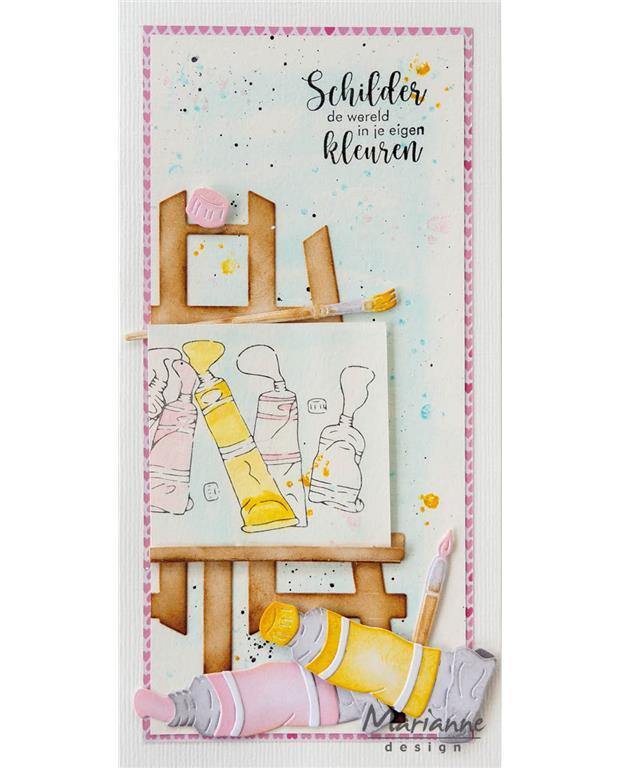 Šablona MD Creatable: Barva v tubi